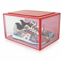 Bituxx 3x BOX NA BUTY ORGANIZER PUDEŁKO CZERWONE