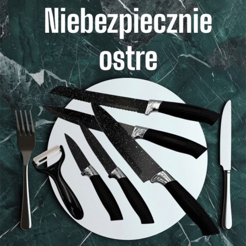 BRUNBESTE 6-ELEMENTOWY ZESTAW NOŻY GRANITOWYCH 1559 BRUNBESTE 6-ELEMENTOWY ZESTAW NOŻY GRANITOWYCH 1559
