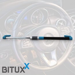 Bituxx Blokada Pedału Hamulca i Kierownicy Bituxx 78 cm Zamek Szyfrowy Stal
