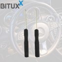 Bituxx Blokada Pedału Hamulca i Kierownicy Bituxx 78 cm Zamek Szyfrowy Stal