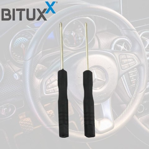 Bituxx Blokada Pedału Hamulca i Kierownicy Bituxx 78 cm Zamek Szyfrowy Stal Bituxx Blokada Pedału Hamulca i Kierownicy Bituxx 78 cm Zamek Szyfrowy Stal