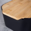 VILDE CHLEBAK Z DESKĄ BAMBUSOWĄ CZARNY 259301