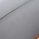 VILDE CHLEBAK Z DESKĄ BAMBUSOWĄ SZARY 259177