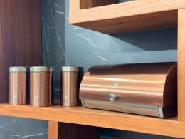 BERLINGER HAUS CHLEBAK Z ZESTAWEM POJEMNIKÓW BERLINGER HAUS BH-6730 ROSE GOLD