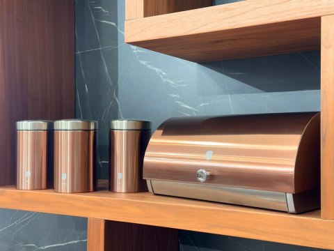 BERLINGER HAUS CHLEBAK Z ZESTAWEM POJEMNIKÓW BERLINGER HAUS BH-6730 ROSE GOLD BERLINGER HAUS CHLEBAK Z ZESTAWEM POJEMNIKÓW BERLINGER HAUS BH-6730 ROSE GOLD