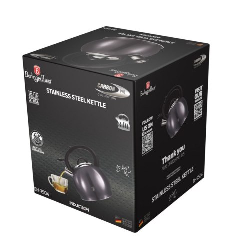 BERLINGER HAUS CZAJNIK 3L BERLINGER HAUS BH-7504 Z GWIZDKIEM CARBON PRO BERLINGER HAUS CZAJNIK 3L BERLINGER HAUS BH-7504 Z GWIZDKIEM CARBON PRO