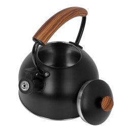 BRUNBESTE CZAJNIK Z GWIZDKIEM BRUNBESTE 2,5L 2460 CZARNY