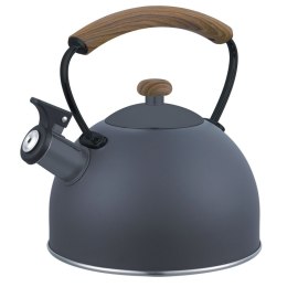 BRUNBESTE CZAJNIK Z GWIZDKIEM BRUNBESTE 2,5L 2461 SZARY
