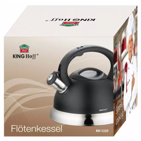 KINGHOFF Czajnik z gwizdkiem Kinghoff 3L KH-1225 KINGHOFF Czajnik z gwizdkiem Kinghoff 3L KH-1225