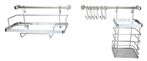 METLEX RELING KUCHENNY 10 ELEMENTOWY METLEX MX-4540 srebrny METLEX RELING KUCHENNY 10 ELEMENTOWY METLEX MX-4540 srebrny