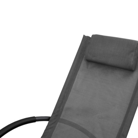 LACESTONE Bujany Fotel Ogrodowy Leżak Texilene 180kg Stabilny i Wygodn Lacestone LACESTONE Bujany Fotel Ogrodowy Leżak Texilene 180kg Stabilny i Wygodn Lacestone