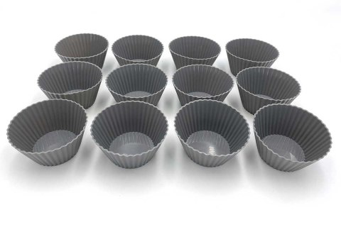 BRUNBESTE SILIKONOWE FOREMKI DO PIECZENIA MUFFINEK 12szt. 1516 BRUNBESTE SILIKONOWE FOREMKI DO PIECZENIA MUFFINEK 12szt. 1516