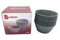 BRUNBESTE SILIKONOWE FOREMKI DO PIECZENIA MUFFINEK 12szt. 1516