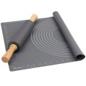 BRUNBESTE SILKONOWA STOLNICA 60x40cm WAŁEK DO CIASTA 1528