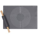 BRUNBESTE SILKONOWA STOLNICA 60x40cm WAŁEK DO CIASTA 1528