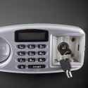 Bituxx Sejf Domowy Elektroniczny z Podwójnym Zamkiem i Blokadą 20kg do Domu Biura
