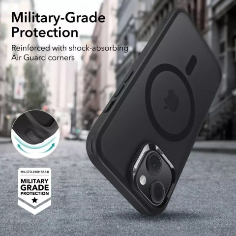 ESR Etui ESR CH Halolock Magsafe do Apple iPhone 15 Frosted Black ESR Etui ESR CH Halolock Magsafe do Apple iPhone 15 Frosted Black