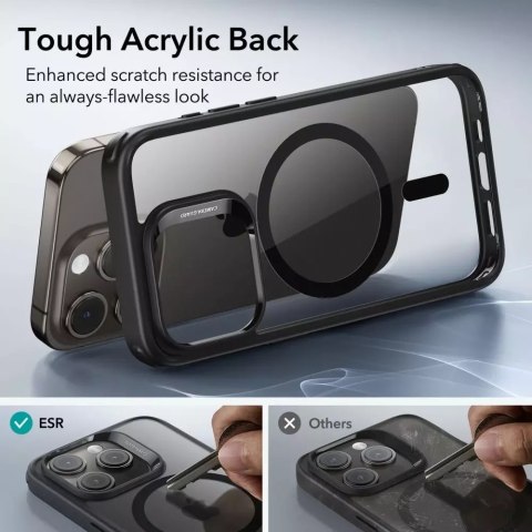 ESR Etui ESR CH Halolock Magsafe do Apple iPhone 15 Pro Clear/Black ESR Etui ESR CH Halolock Magsafe do Apple iPhone 15 Pro Clear/Black