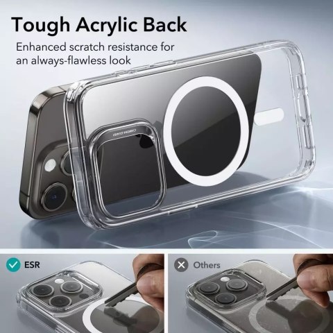 ESR Etui ESR CH Halolock Magsafe do Apple iPhone 15 Pro Clear ESR Etui ESR CH Halolock Magsafe do Apple iPhone 15 Pro Clear