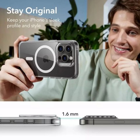 ESR Etui ESR CH Halolock Magsafe do Apple iPhone 15 Pro Clear ESR Etui ESR CH Halolock Magsafe do Apple iPhone 15 Pro Clear