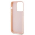 Karl Lagerfeld Etui Karl Lagerfeld KLHCP15L3DMBKCP do iPhone 15 Pro 6.1" różowy/pink hardcase 3D Rubber Glitter Logo