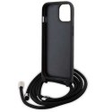 Karl Lagerfeld Etui Karl Lagerfeld KLHCP15MSAKCPSK do iPhone 15 Plus 6.7" hardcase czarny/black Crossbody Saffiano Metal Pin Karl & Choupette