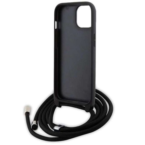 Karl Lagerfeld Etui Karl Lagerfeld KLHCP15MSAKCPSK do iPhone 15 Plus 6.7" hardcase czarny/black Crossbody Saffiano Metal Pin Karl & Choupette Karl Lagerfeld Etui Karl Lagerfeld KLHCP15MSAKCPSK do iPhone 15 Plus 6.7" hardcase czarny/black Crossbody Saffiano Metal Pin Karl & Choupette
