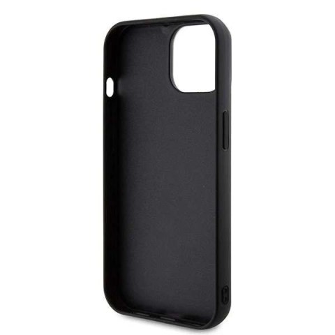 Karl Lagerfeld Etui Karl Lagerfeld KLHCP15S3DMBKCK do iPhone 15 6.1" czarny/black hardcase 3D Rubber Glitter Logo Karl Lagerfeld Etui Karl Lagerfeld KLHCP15S3DMBKCK do iPhone 15 6.1" czarny/black hardcase 3D Rubber Glitter Logo