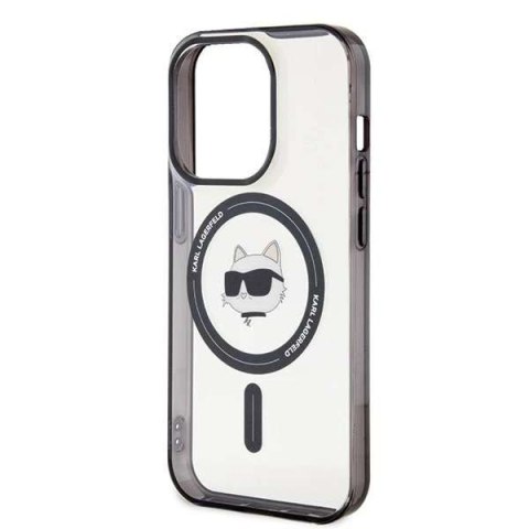Karl Lagerfeld Etui Karl Lagerfeld KLHMP15LHCHNOTK do iPhone 15 Pro 6.1" transparent hardcase IML Choupette`s Head MagSafe Karl Lagerfeld Etui Karl Lagerfeld KLHMP15LHCHNOTK do iPhone 15 Pro 6.1" transparent hardcase IML Choupette`s Head MagSafe