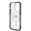 Karl Lagerfeld Etui Karl Lagerfeld KLHMP15LHCHNOTK do iPhone 15 Pro 6.1" transparent hardcase IML Choupette`s Head MagSafe