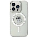 Karl Lagerfeld Etui Karl Lagerfeld KLHMP15LHFCCNOT do iPhone 15 Pro 6.1" transparent hardcase IML Choupette MagSafe