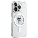 Karl Lagerfeld Etui Karl Lagerfeld KLHMP15LHFCCNOT do iPhone 15 Pro 6.1" transparent hardcase IML Choupette MagSafe