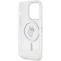 Karl Lagerfeld Etui Karl Lagerfeld KLHMP15LHFCCNOT do iPhone 15 Pro 6.1" transparent hardcase IML Choupette MagSafe