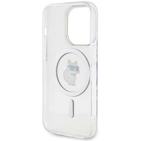 Karl Lagerfeld Etui Karl Lagerfeld KLHMP15LHFCCNOT do iPhone 15 Pro 6.1" transparent hardcase IML Choupette MagSafe Karl Lagerfeld Etui Karl Lagerfeld KLHMP15LHFCCNOT do iPhone 15 Pro 6.1" transparent hardcase IML Choupette MagSafe