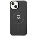 Karl Lagerfeld Etui Karl Lagerfeld KLHMP15MHFCKNOK do iPhone 15 Plus 6.7" czarny/black hardcase IML Ikonik MagSafe