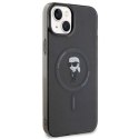 Karl Lagerfeld Etui Karl Lagerfeld KLHMP15MHFCKNOK do iPhone 15 Plus 6.7" czarny/black hardcase IML Ikonik MagSafe