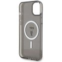 Karl Lagerfeld Etui Karl Lagerfeld KLHMP15MHFCKNOK do iPhone 15 Plus 6.7" czarny/black hardcase IML Ikonik MagSafe