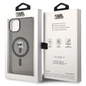 Karl Lagerfeld Etui Karl Lagerfeld KLHMP15MHFCKNOK do iPhone 15 Plus 6.7" czarny/black hardcase IML Ikonik MagSafe