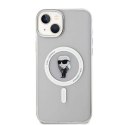 Karl Lagerfeld Etui Karl Lagerfeld KLHMP15MHFCKNOT do iPhone 15 Plus 6.7" transparent hardcase IML Ikonik MagSafe