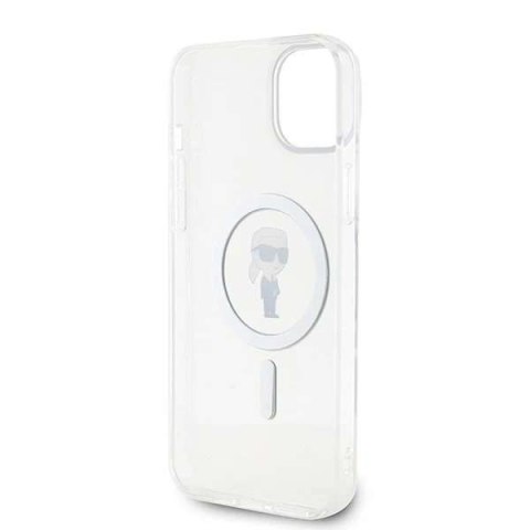 Karl Lagerfeld Etui Karl Lagerfeld KLHMP15MHFCKNOT do iPhone 15 Plus 6.7" transparent hardcase IML Ikonik MagSafe Karl Lagerfeld Etui Karl Lagerfeld KLHMP15MHFCKNOT do iPhone 15 Plus 6.7" transparent hardcase IML Ikonik MagSafe