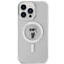 Karl Lagerfeld Karl Lagerfeld KLHMP15XHFCKNOT iPhone 15 Pro Max 6.7" transparent hardcase IML Ikonik MagSafe