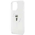 Karl Lagerfeld Karl Lagerfeld KLHMP15XHFCKNOT iPhone 15 Pro Max 6.7" transparent hardcase IML Ikonik MagSafe