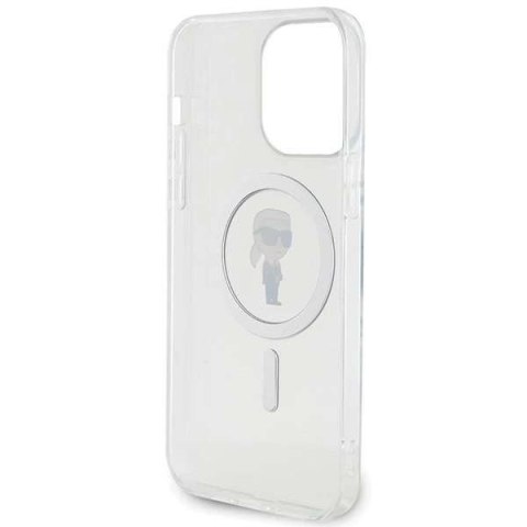 Karl Lagerfeld Karl Lagerfeld KLHMP15XHFCKNOT iPhone 15 Pro Max 6.7" transparent hardcase IML Ikonik MagSafe Karl Lagerfeld Karl Lagerfeld KLHMP15XHFCKNOT iPhone 15 Pro Max 6.7" transparent hardcase IML Ikonik MagSafe