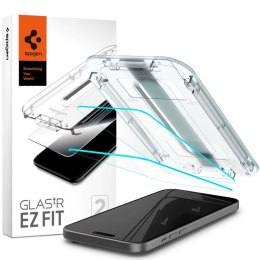 Spigen 2x Szkło hartowane do iPhone 15 / 16 Spigen Glas.TR 