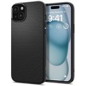 Spigen Etui do iPhone 15 Plus Spigen Liquid Air Case obudowa plecki ochronne Matte Black