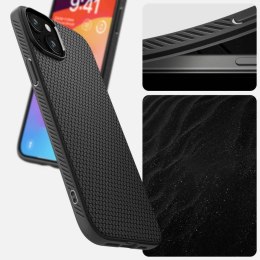 Spigen Etui do iPhone 15 Plus Spigen Liquid Air Case obudowa plecki ochronne Matte Black