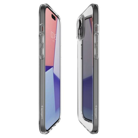 Spigen Etui do iPhone 15 Plus Spigen Liquid Crystal Case obudowa ochronna na telefon przezroczyste Clear Spigen Etui do iPhone 15 Plus Spigen Liquid Crystal Case obudowa ochronna na telefon przezroczyste Clear