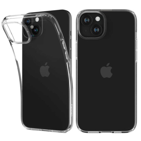 Spigen Etui do iPhone 15 Plus Spigen Liquid Crystal Case obudowa ochronna na telefon przezroczyste Clear Spigen Etui do iPhone 15 Plus Spigen Liquid Crystal Case obudowa ochronna na telefon przezroczyste Clear