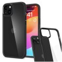 Spigen Etui do iPhone 15 Plus Spigen Ultra Hybrid Case obudowa plecki czarne Matte Black