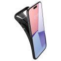 Spigen Etui do iPhone 15 Pro Max Spigen Liquid Air Case obudowa plecki ochronne Matte Black